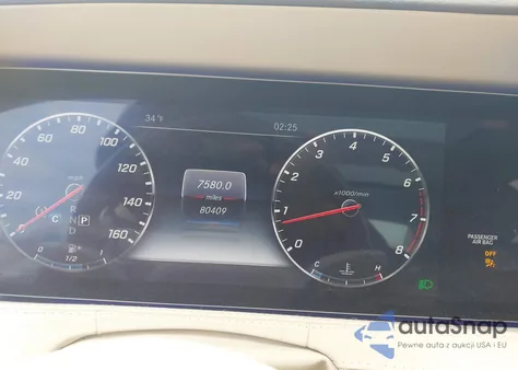 2019 Mercedes-Benz S 560 4Matic z USA, uszkodzony, nr VIN WDDUG8GB3KA433060